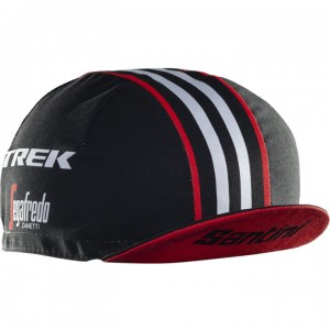 Headwear Santini Trek-Segafredo Cycling Cap One Size Black